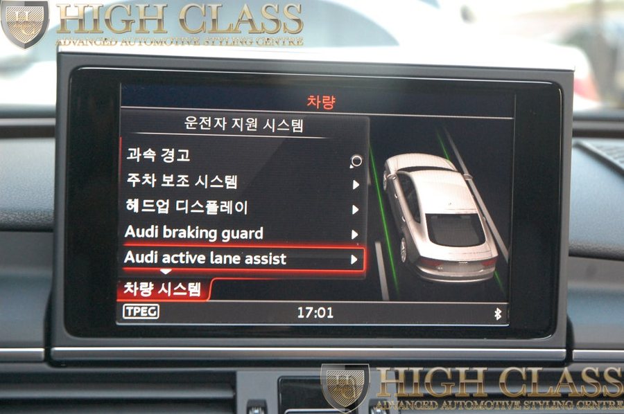 뉴 아우디A7 레인어시스트 순정옵션으로 자율주행에 한걸음 더