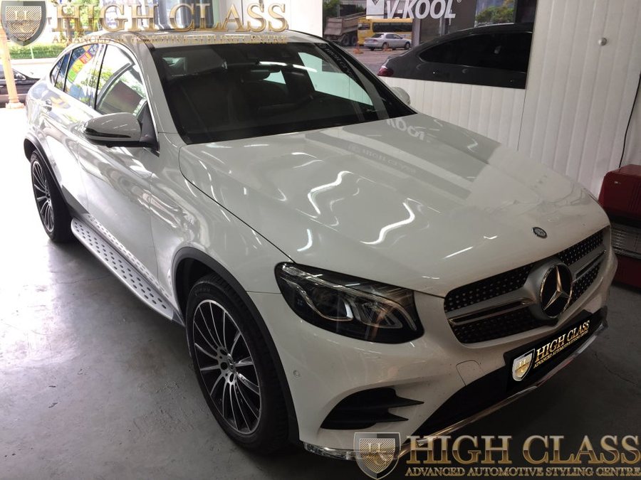 창원 수입차 썬팅 잘하는 곳 벤츠 GLC 220d 열차단 굿 브이쿨K 시공