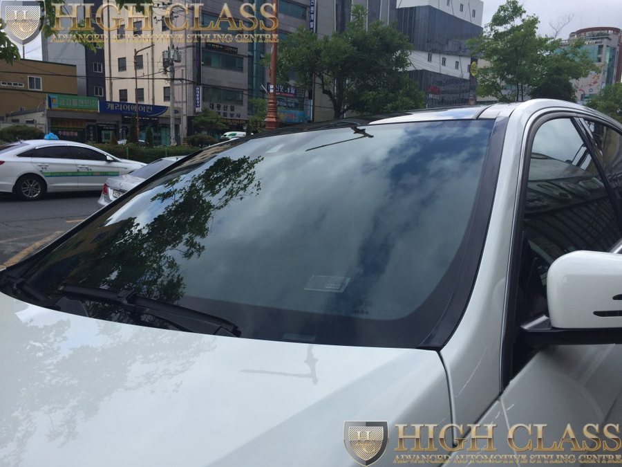 창원마산 썬팅 벤츠 E350 브이쿨 K시리즈로 새 옷 입기