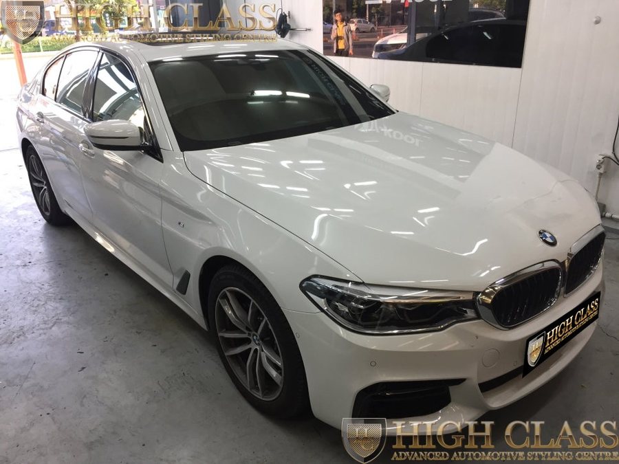 창원 썬팅 잘하는곳에서 BMW520d 측후 브이쿨K 14% 시공