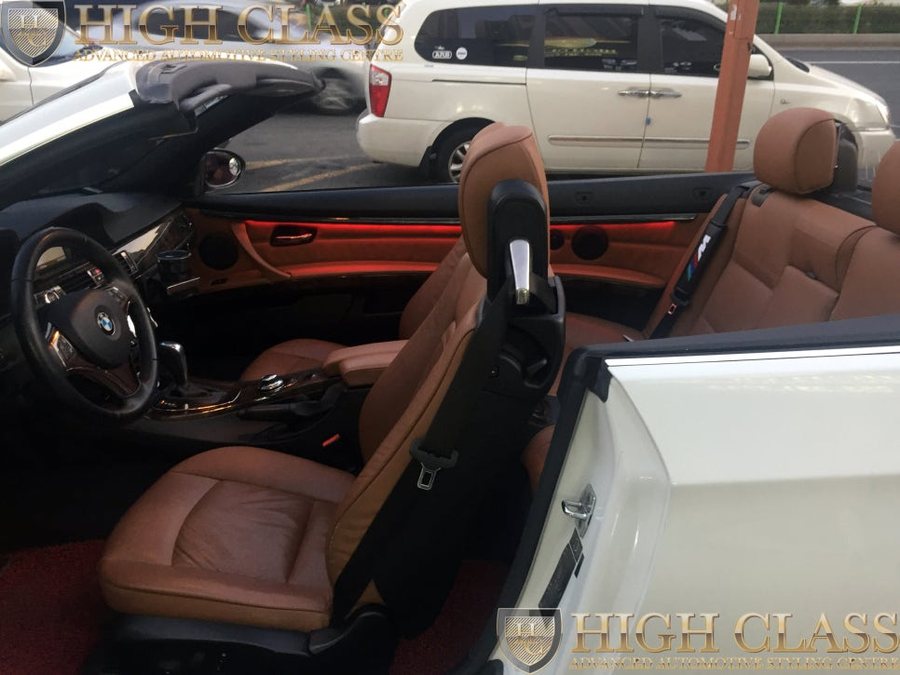 창원 BMW 3시리즈 엠비언트 라이트 328i 컨버터블의 튜닝