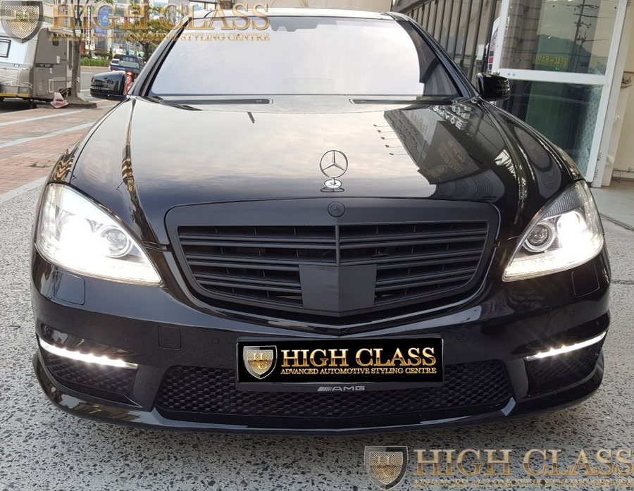 창원 벤츠 S63 AMG 레이노 S9 전면썬팅 자외선차단 필름