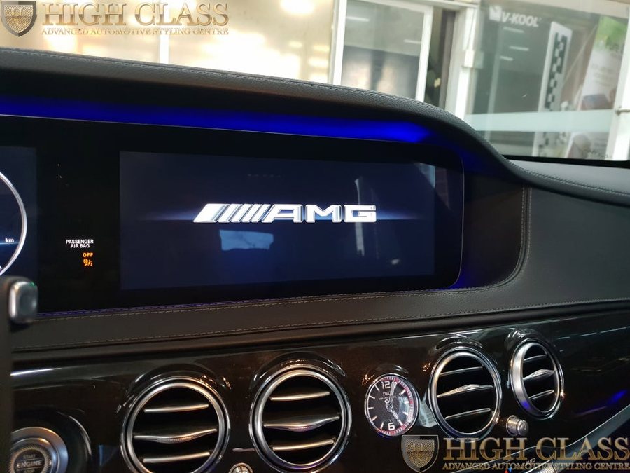 벤츠 S클래스 순정 IWC시계 장착 AMG