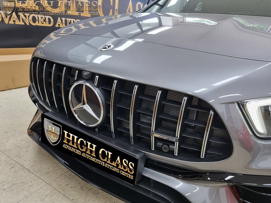 벤츠 A45 AMG 순정 도어스커프 어라운드뷰