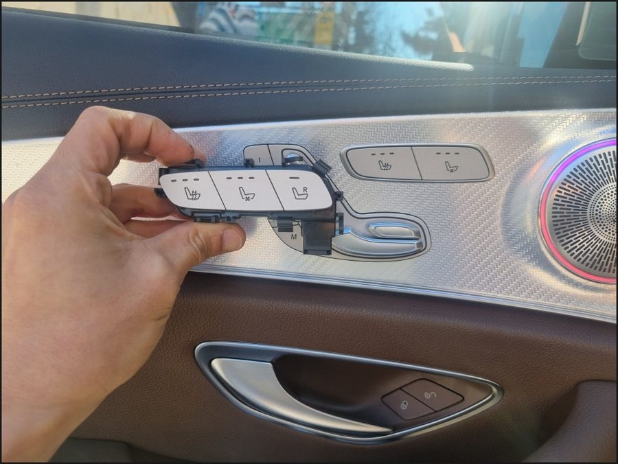 벤츠 E클래스 코딩 - E350 반자율주행, 스탑앤고, 생활코딩, 순정 R버튼