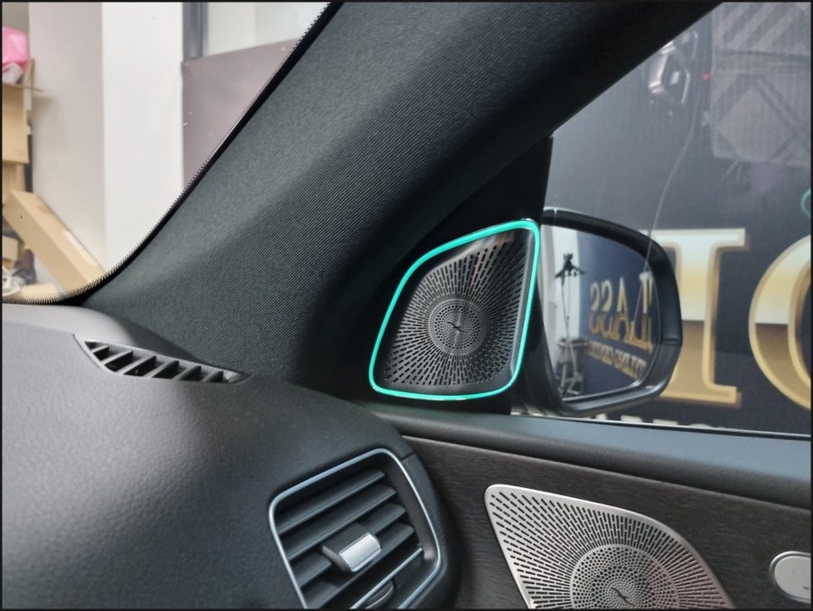 벤츠 GLE 순정 부메스터 트위터, 53 AMG 디퓨저 머플러팁, 코딩