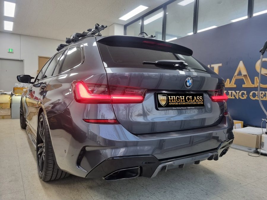 BMW G20 3시리즈 통풍시트 쿨링 버튼도 순정형으로 시공