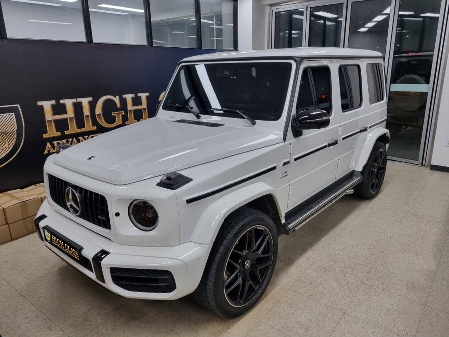벤츠 지바겐 레드 안전벨트 컬러 변경 G63 AMG 색상 업그레이드