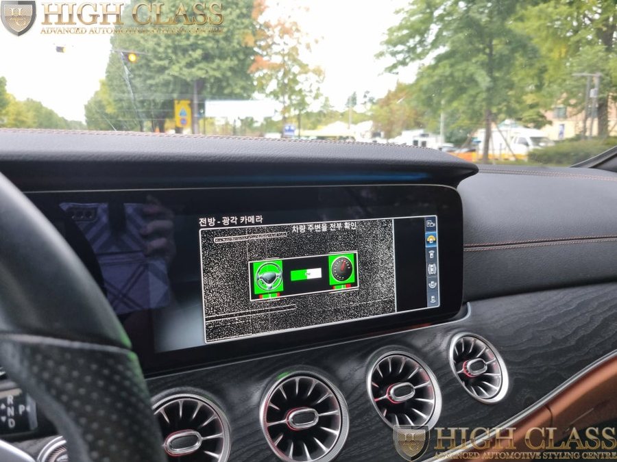 벤츠 E클래스 카브리올레 순정 어라운드뷰와 광각미러 시야확보