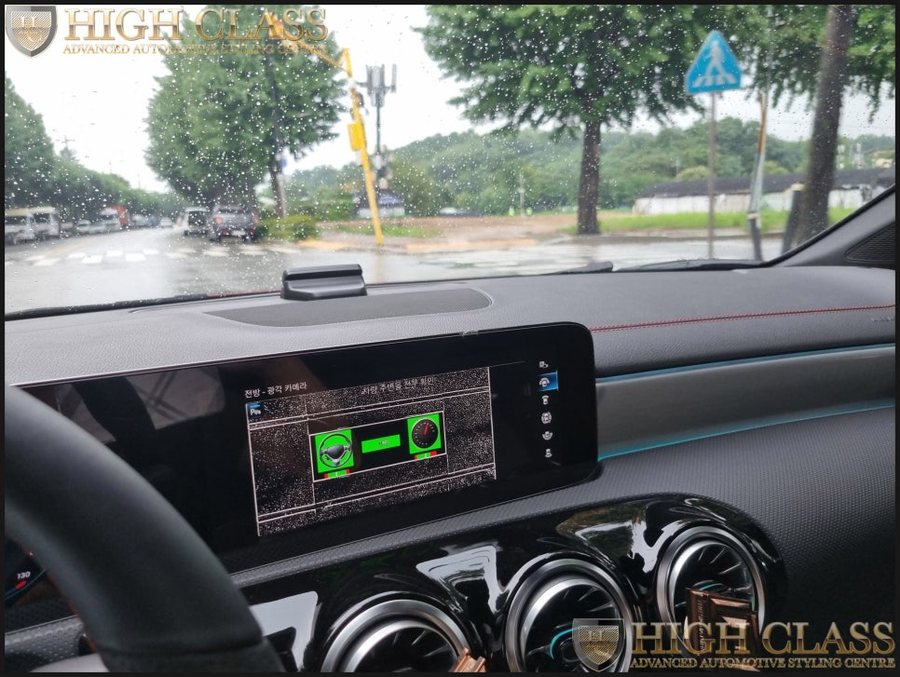 벤츠 레트로핏 CLA 순정 어라운드뷰, 웰컴라이트, 광각미러