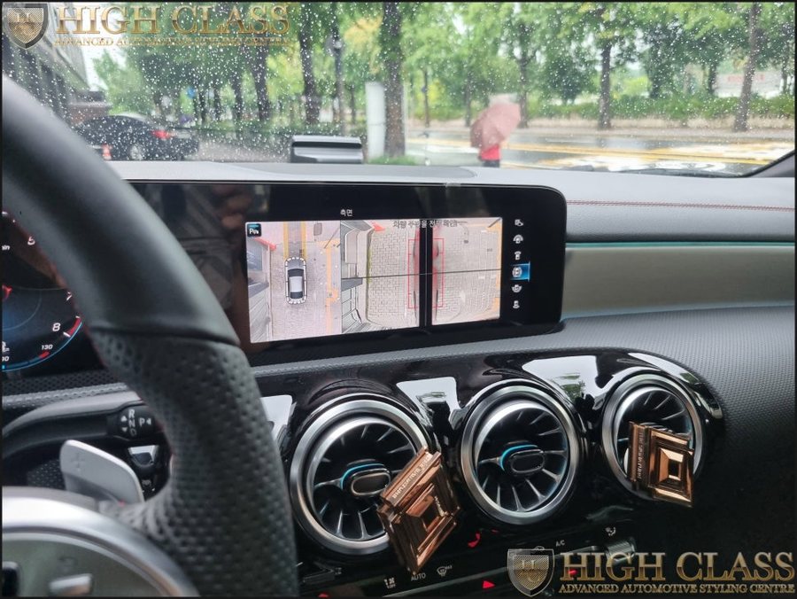 벤츠 레트로핏 CLA 순정 어라운드뷰, 웰컴라이트, 광각미러