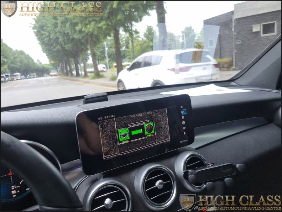 벤츠 GLC 순정 어라운드뷰와 정품 LED 송풍구 엠비언트
