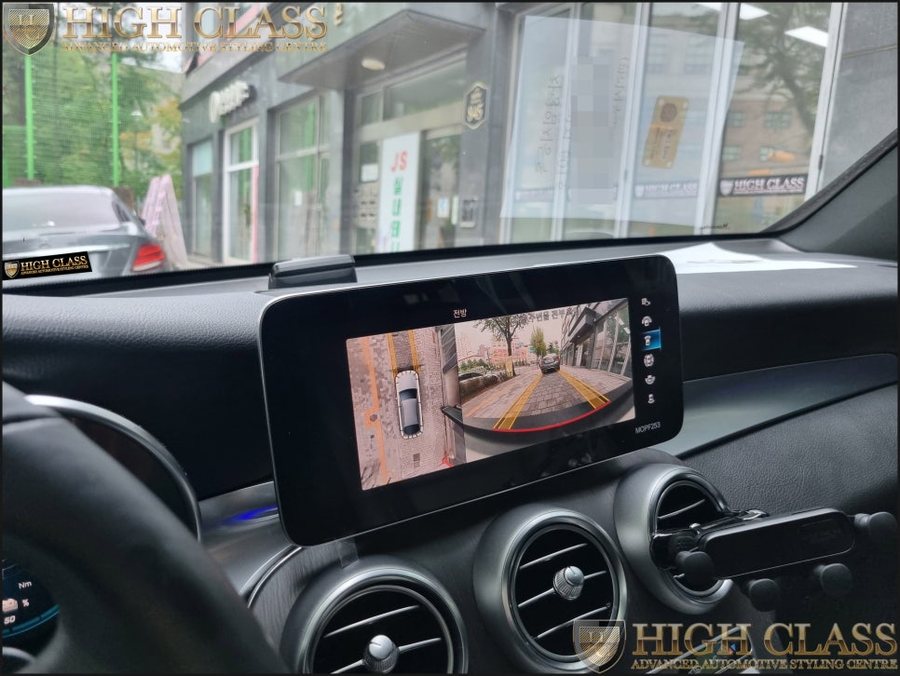 벤츠 GLC 순정 어라운드뷰와 정품 LED 송풍구 엠비언트
