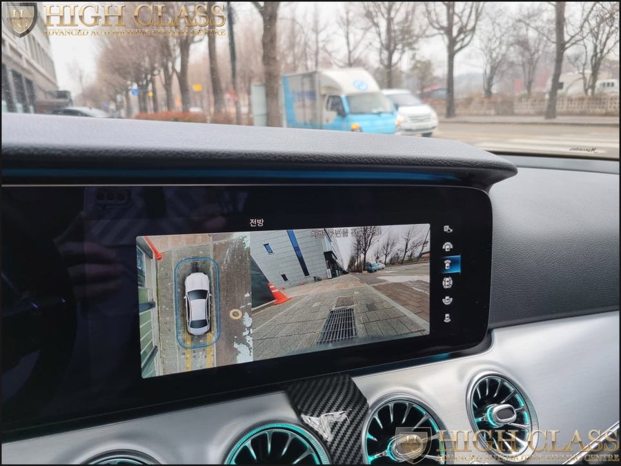벤츠 E클래스 순정 어라운드뷰, 코딩