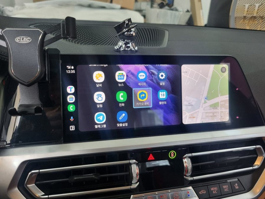 BMW 3시리즈 ID7 안드로이드오토 카플레이 코딩 활성화
