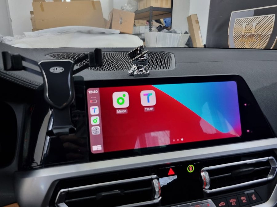 BMW 3시리즈 ID7 안드로이드오토 카플레이 코딩 활성화