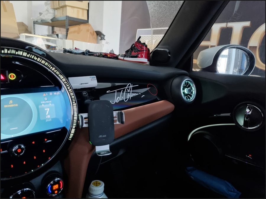 BMW 미니쿠퍼 MINI 송풍구 엠비언트라이트 순정연동 무드등