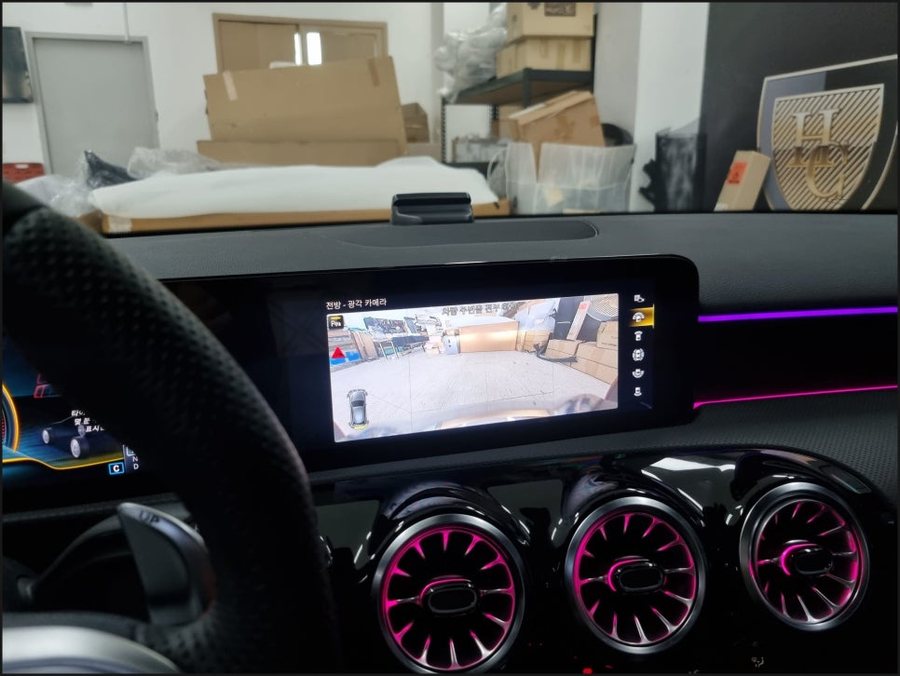 A45AMG 벤츠A클래스 어라운드뷰 순정 서라운드뷰, 4D부메스터