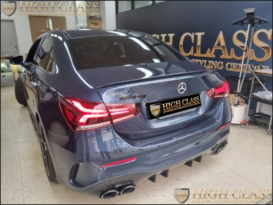 벤츠 A35 AMG 어라운드뷰시공, 세로그릴