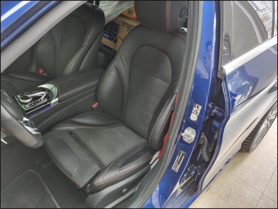 C43AMG 벤츠 통풍시트 W205 쿨링시트 시공시 주의사항