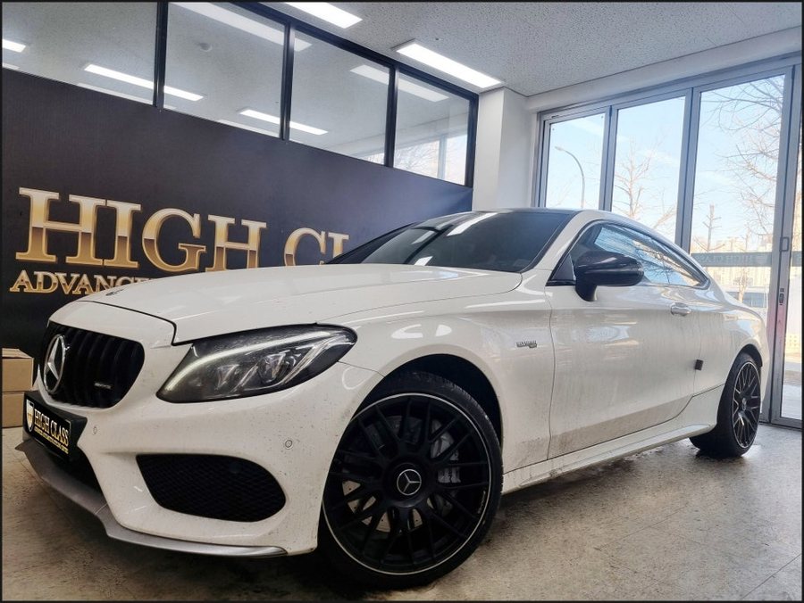 벤츠C클래스쿠페 카오디오 전동센터스피커 with C43AMG