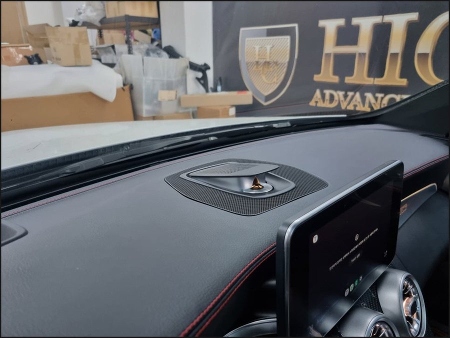 벤츠C클래스쿠페 카오디오 전동센터스피커 with C43AMG