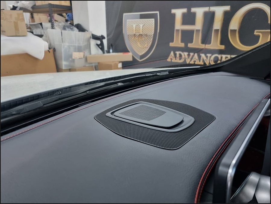 벤츠C클래스쿠페 카오디오 전동센터스피커 with C43AMG