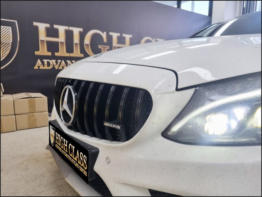 벤츠C클래스쿠페 카오디오 전동센터스피커 with C43AMG