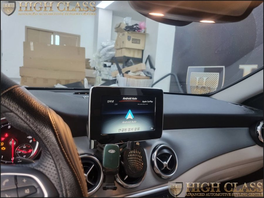 2019 벤츠GLA220 안드로이드오토 카플레이코딩, 오토스탑앤고코딩