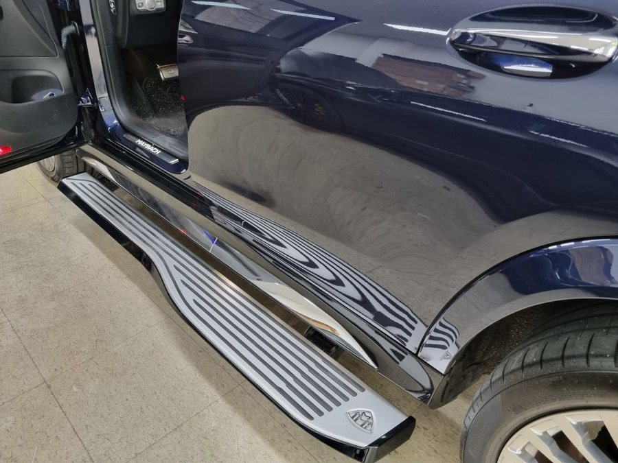 벤츠GLS 전동사이드스텝 마이바흐 SUV 튜닝