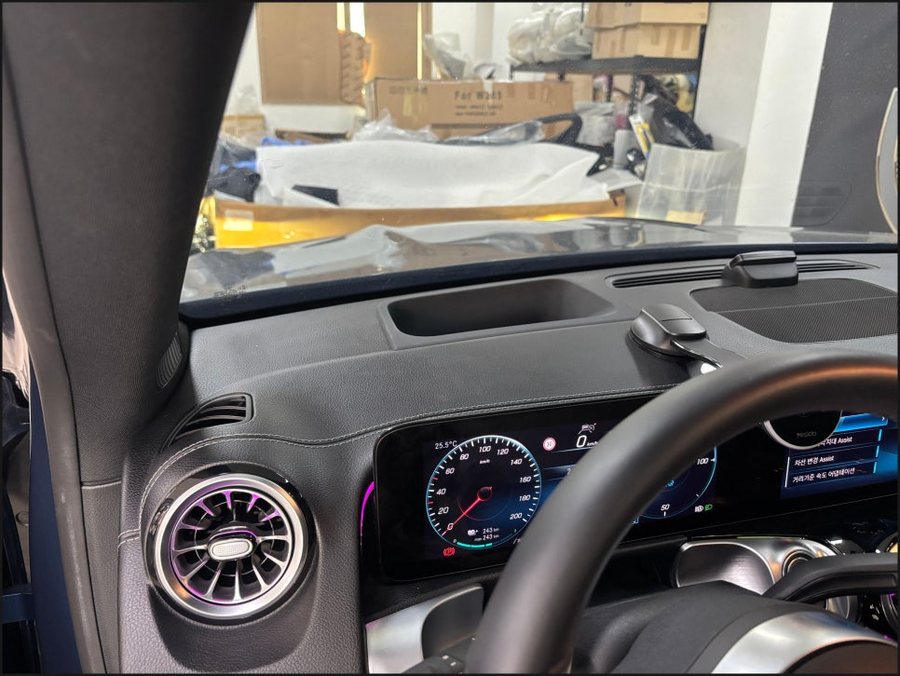 벤츠 EQB300 HUD 헤드업디스플레이 정품옵션