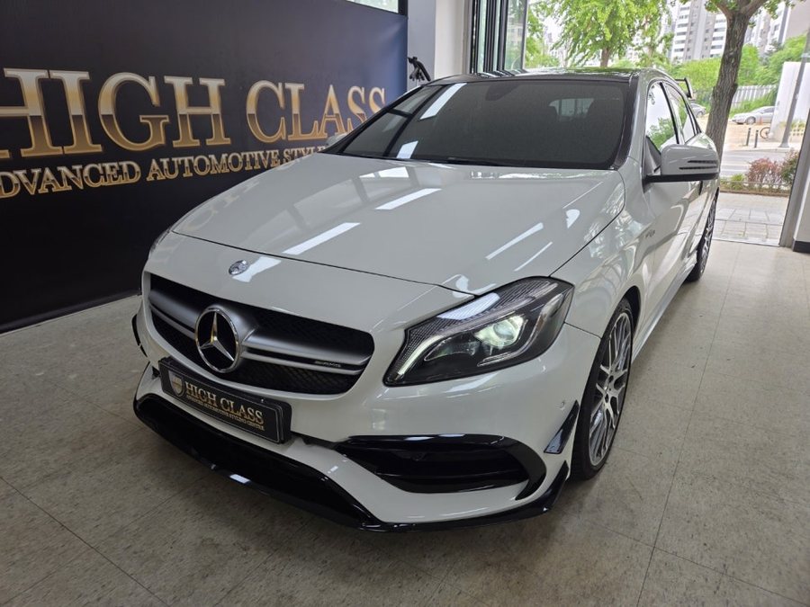 벤츠 A클래스 W176 신형 AMG D컷 핸들 + 통풍시트