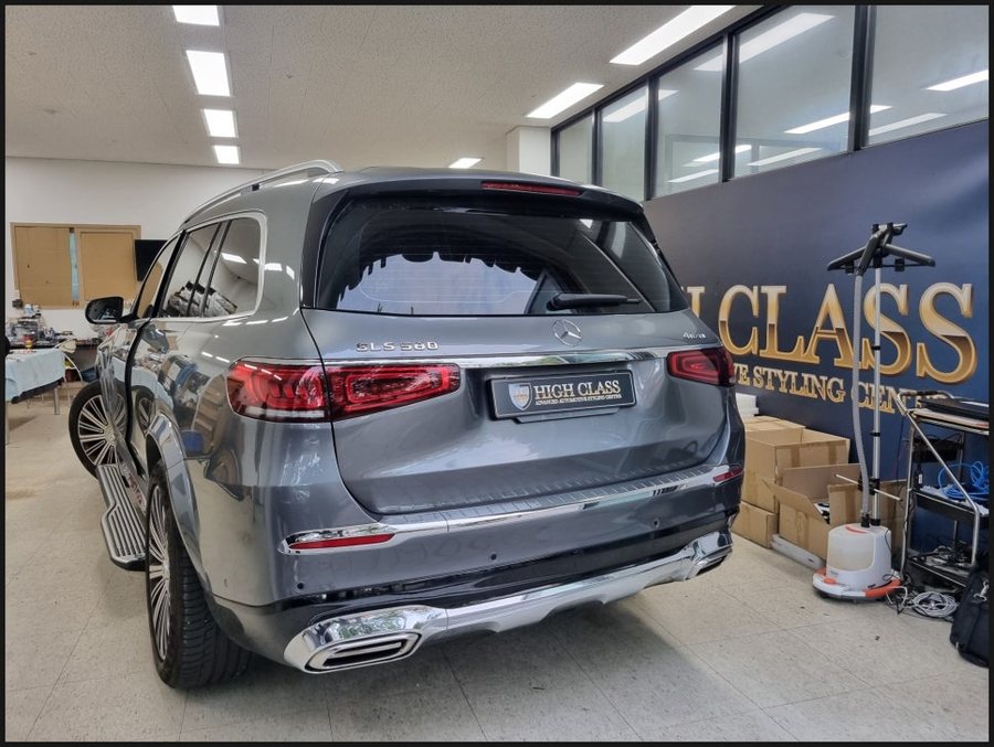 벤츠 GLS 마이바흐 전동사이드스텝 시공 꿀팁