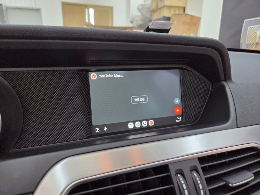 벤츠 C클래스 W204 NTG4.5 카플레이 안드로이드 오토모듈