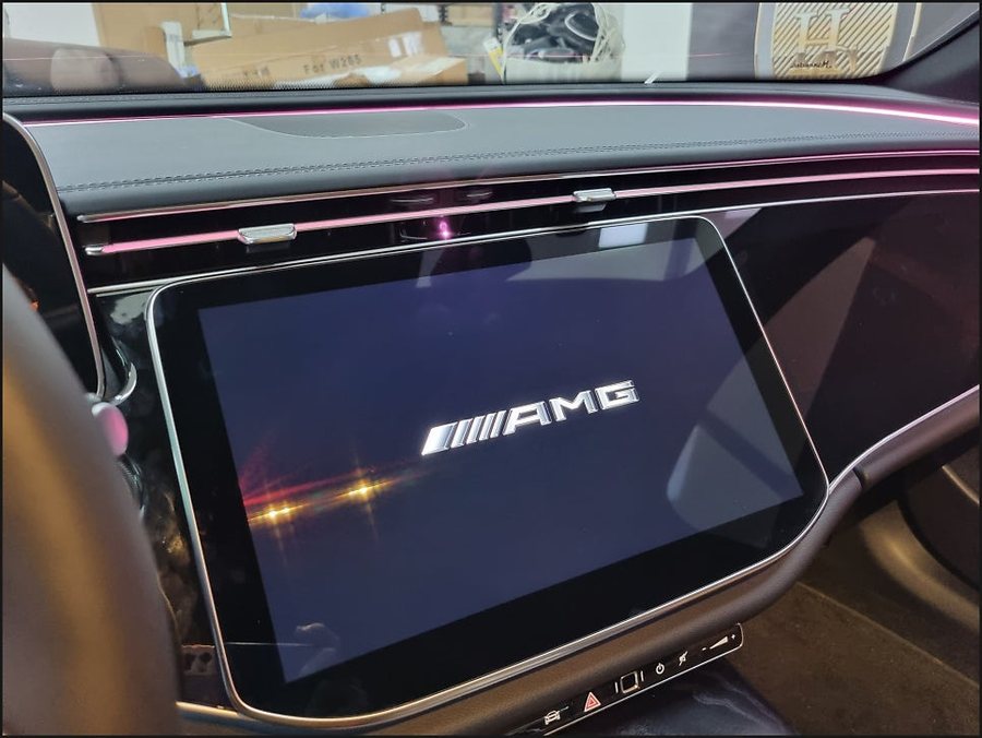 벤츠 E클래스 W214 AMG 계기판 코딩 + 멀티컬러 엠비언트 색상 확장 코딩