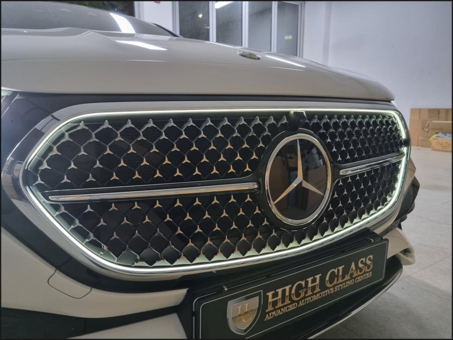 W214 E300 순정 발광그릴 4D부메스터 전동트위터 미드레인지 엠비언트 | 벤츠 E클래스 튜닝
