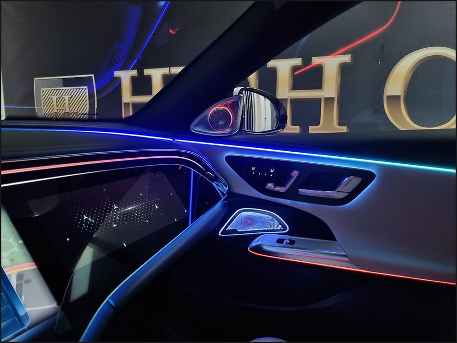 W214 E300 순정 발광그릴 4D부메스터 전동트위터 미드레인지 엠비언트 | 벤츠 E클래스 튜닝