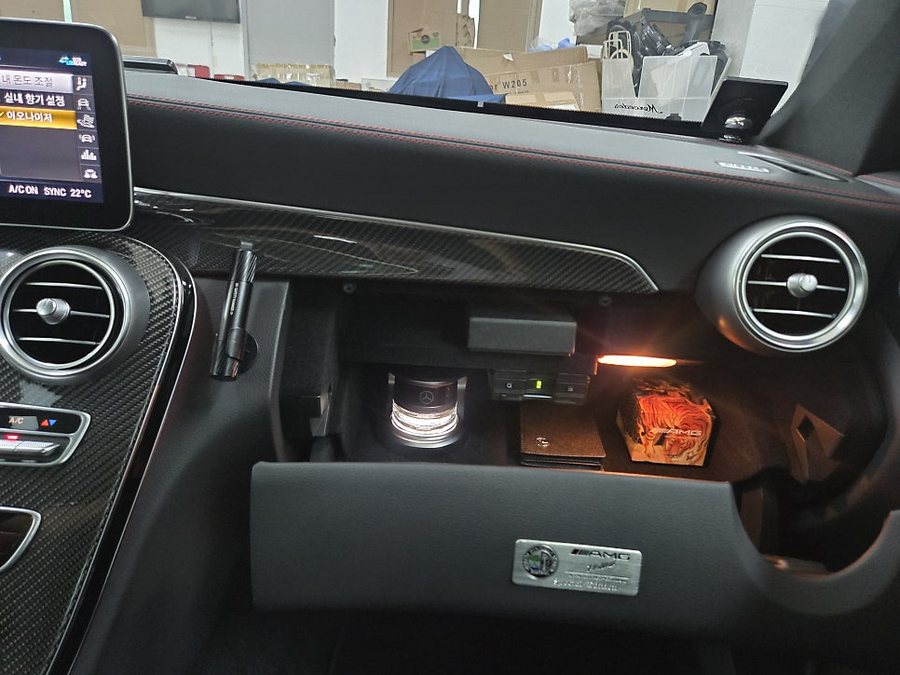 벤츠 C클래스 이오나이저 에어밸런스 순정옵션 적용