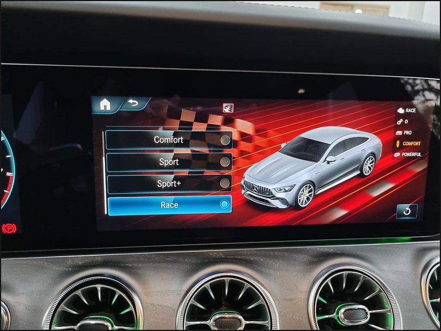 벤츠 AMG GT63 팝콘 배기음 증폭 코딩 + 반자율주행코딩 + 생활코딩