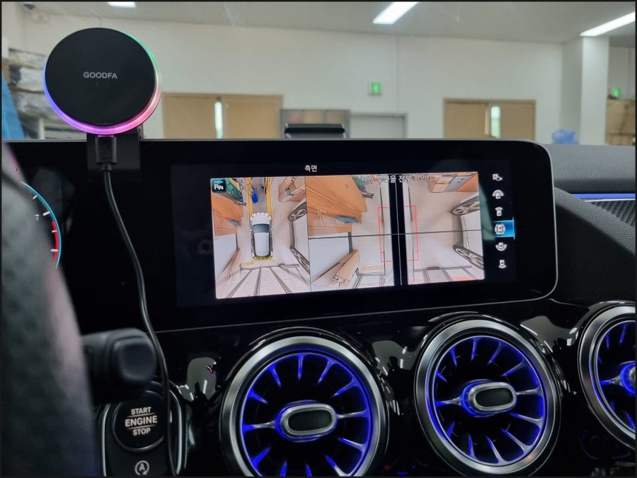 벤츠 GLA250 어라운드뷰 순정 카메라 옵션