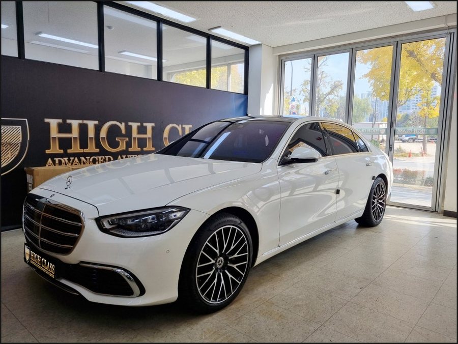 벤츠 S클래스 S580 튜닝 | 순정 4D부메스터 & 피아노트림 시공 후기