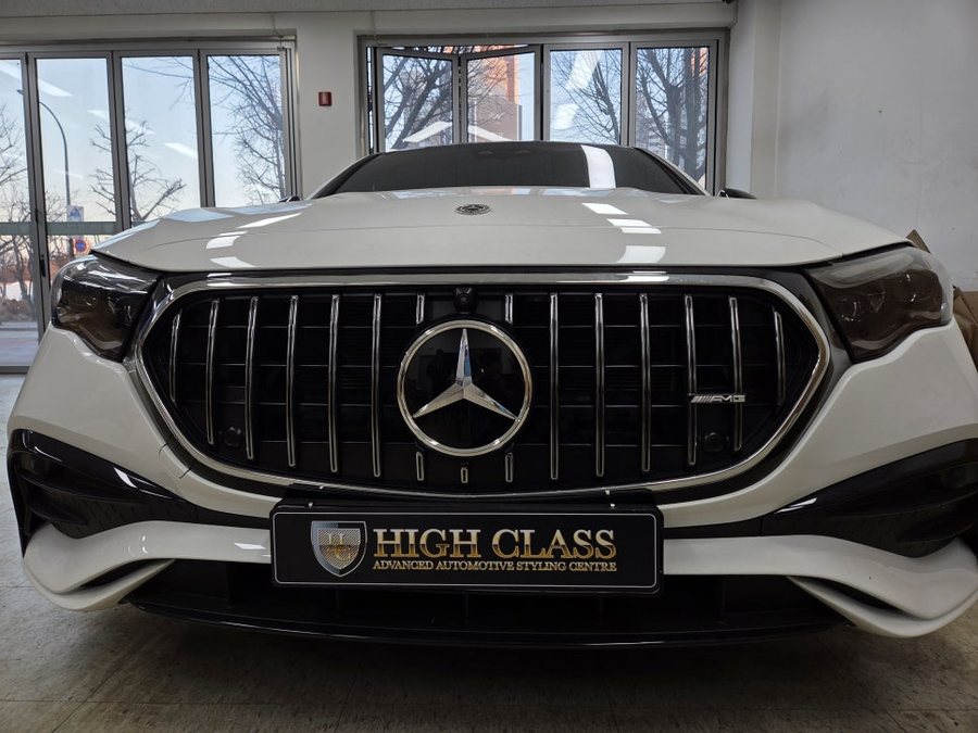 벤츠 E클래스 AMG 세로그릴 디퓨저 듀얼 머플러팁 신형 바디킷