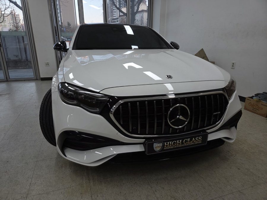 벤츠 E클래스 AMG 세로그릴 디퓨저 듀얼 머플러팁 신형 바디킷