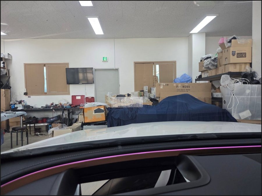 W214 HUD 작업 | 벤츠 E200 순정 헤드업 디스플레이 레트로핏
