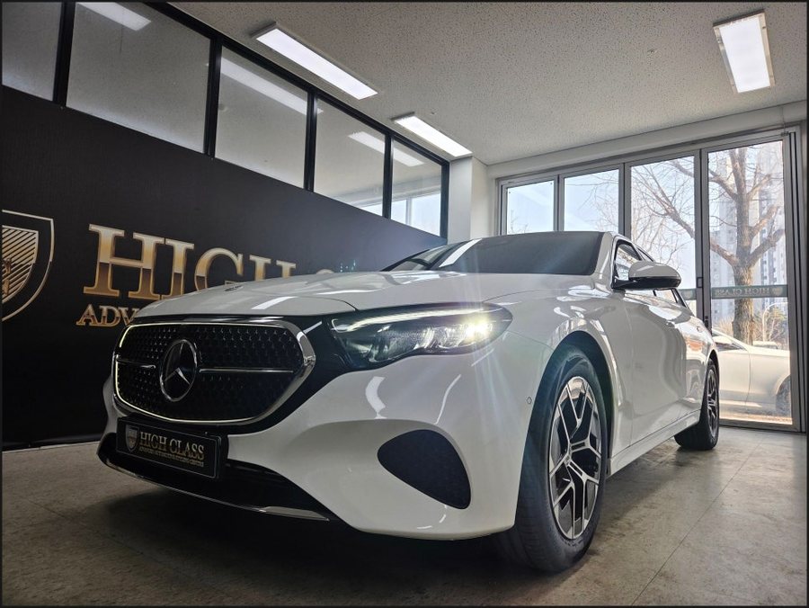 W214 벤츠E클래스 조수석스크린 모니터 + 순정 뒷좌석 리어공조기
