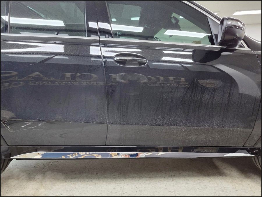 벤츠 GLE 전동사이드스텝 시공으로 승하차 편의사항 업그레이드