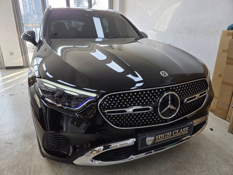 벤츠 GLC 안전벨트 버클 엠비언트, 순정 R버튼, 광각미러, 헤드레스트 위치