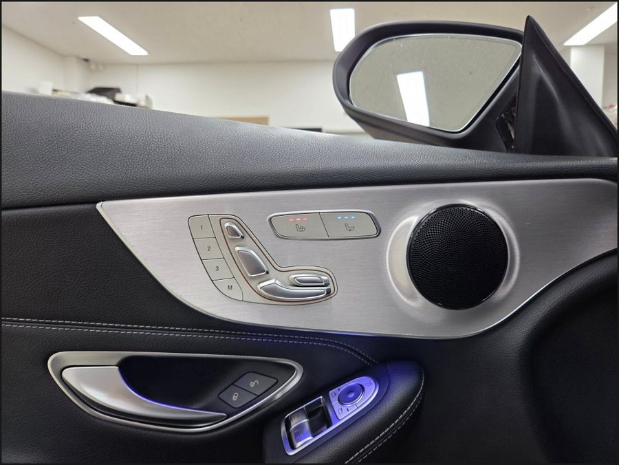 W205 C클래스 쿠페 통풍시트 시공과 세로그릴