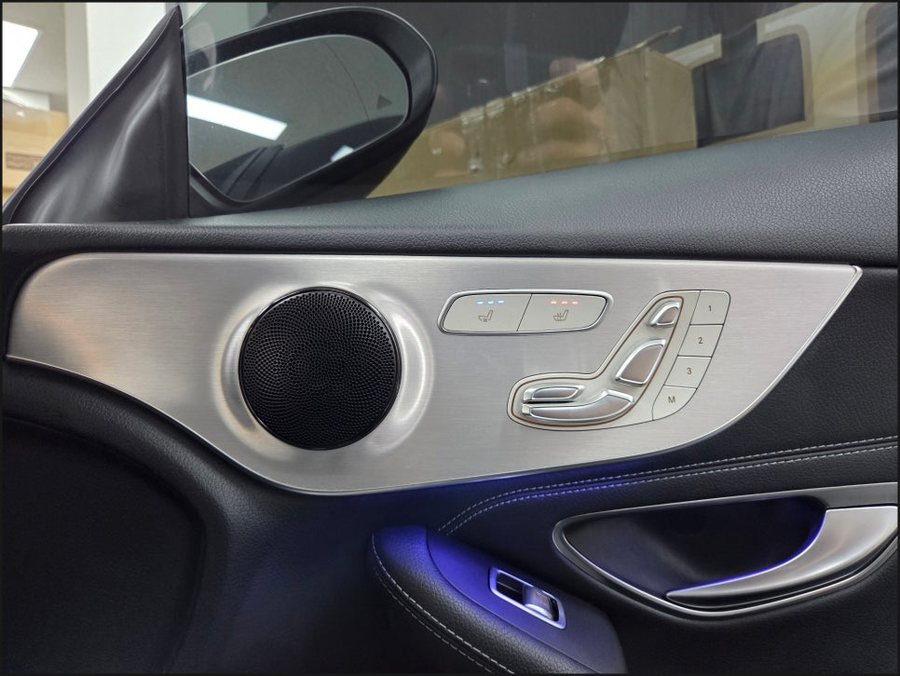 W205 C클래스 쿠페 통풍시트 시공과 세로그릴