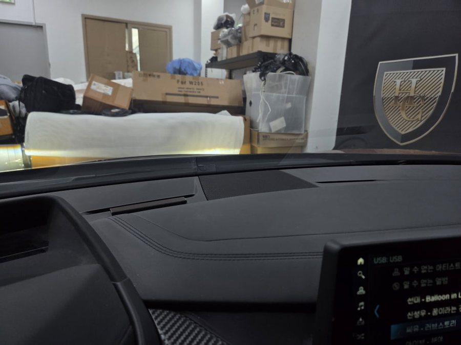 BMW i8 로드스터 AVI 스피커 풀 교체 매치 UP10 DSP 앰프